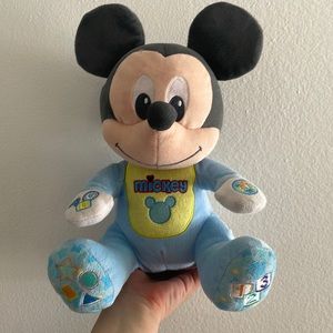 Just Play Disney Baby Musical Discovery Plush Mickey Mouse, Multi-color